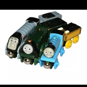 Wooden thomas trains RFID Emily, Edward, Spencer, Molly's tender - LOT 💥